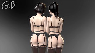 3d CG sexy - Love and Passion- full