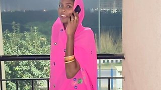 After her husband lef