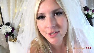 MILF bride Charlie Rae erotic solo