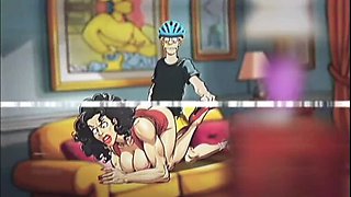 Crazy MILF Cartoon Compilation - Hot Animated 3D Sex Parody