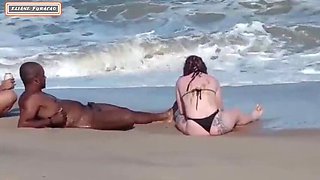 Lorrany & Eliane: Beach Stranger's Wild Threesome, Leaves Us Crazed