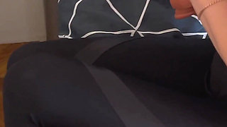 Sexy Mother-in-law Elizabeth Fucks Her Son-in-law in the Bathroom While Her Daughter Is at Work and Gets Cum in Her Cunt