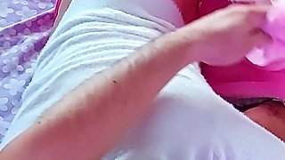 I Came so Much on Stepsister's Tits While Fucking in Her Bedroom