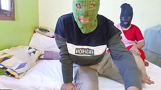 Desi village newly married wife fucking hard on dogy style position