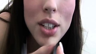 Cheerleader talks dirty