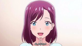 Relentless pussy pounding for hentai cutie with big tits