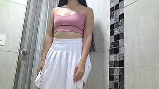 White Skirt Try on Haul