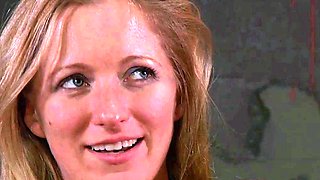 Wet Busty Blond Vs Slim Brunette Lesbian