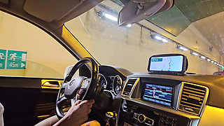 She Takes My Cock in Her Hand While We're Stuck in Traffic on the Highway