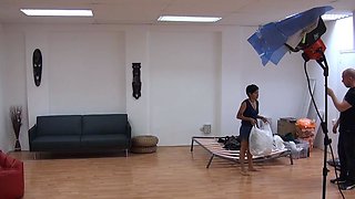 Hot Amateur Asian blowjob in my car