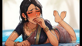 Pooja Bhabhi and Woh Do. Indian Bhabhi
