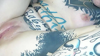 German Scout - German Split Tongue Tattoo Model Balea Scarleg at 2nd Porn