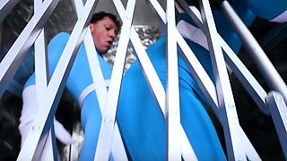 MILF housewife double teamed by young studs in raw threesome