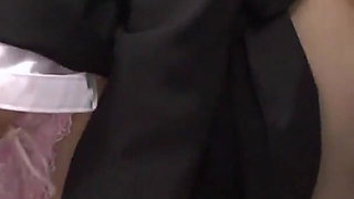 Dirty boss fucks his Japanese secretary tight pussy and mouth