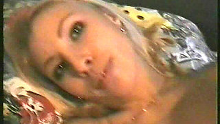 Hot Blonde Slut Fingers Hairy Pussy on Cam - Squirting Orgasm Show