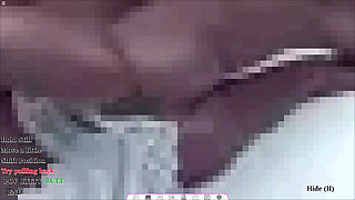Stepdad Rubbing His Big Cock On 18 Plus Petite Stepdaughter Tight Pussy While Sharing Bed