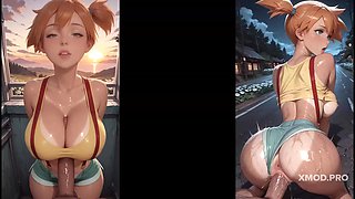 Ai Hentai Porn Compilation - TOP Generated Anime Girl Show with anal and cumshots