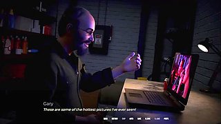 Insecure Husband Gets Creampie from Bull While Cuckold Wife Watches - WICKEDGAMMES