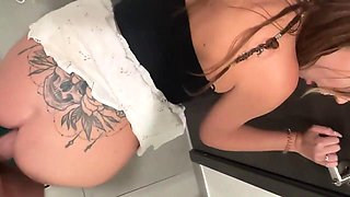 BIG COCK STEP CREAMPIE