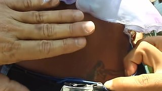 Tabitha's Brazilian Vintage Passion Ignites in Hardcore Anal Threesome