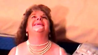 Ohio Amateur BBW in a Cum-Filled Gangbang Party