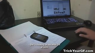 Trick your girlfriend - farewell tricky fuck