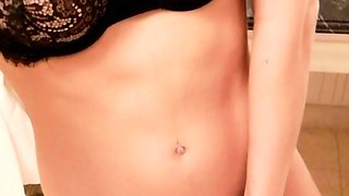 Big boobs milf masturbates with her dildo