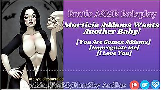 Girl Hentai - Morticia Addams Wants You To Get Her Pregnant [goth Girl] [creampie] [hentai Roleplay]
