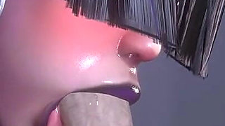 [marvel Rivals] Psylocke Sloppy Blowjob 3D Animation