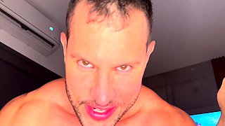 Big ass Latina milf Silvana Lee seduces the hot fitness