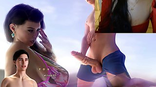 Raunchy 3D anime scene with Fairylana as the cheating manager's wife getting her ass plowed