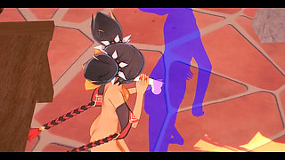 Genshin Impact Hentai - Xinyan Hardsex - Japanese Asian Manga Anime Film Game Porn