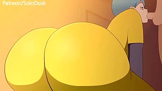 Bulma Loves Her Boyfriend's Big Cock Action
