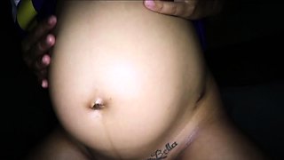 Pregnant Thai teen still hungry for cock