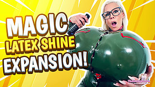 Magic latex shine for breast expansion