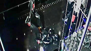 Nasty Cold Water Treatment for the Rubber Slave