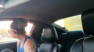 Public Play at Hyvee - Adult Toy Solo in Car