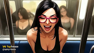 Lin Gets Fucked on the Train