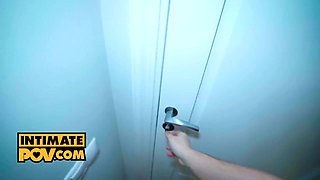 POINT OF VIEW - Luxury Dame well-prepped to inhale and plow you until you cum