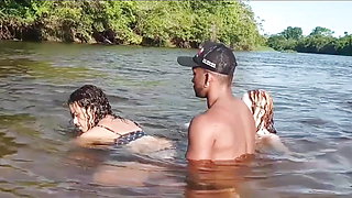 PLAYING WITH THE PUSSY OF MY BRAZILIAN FRIENDS