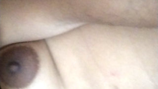 Hot Hermaphrodite with Big Clitoris Touches Herself Very Rich.