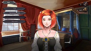 Big boobs and a curvy caboose in a steamy manga porn group scene