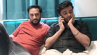 Husband Cheats On Wife With New Girlfriend - Hardcore Fucking, Doggy Style, And Cum In Mouth With Indian Bhabhi