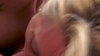 She Masturbates with Big Dildos and Gets Fucked by a Big Dick