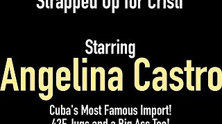 Angelina and Cristi's silicone tits sex