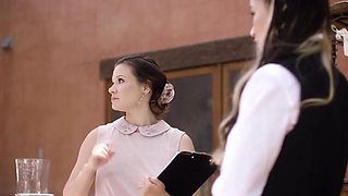 Bride's lesbian bang is a start of something much much bigger