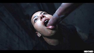 Deep throat trailer with unapproachable Canela Skin from Hentaied