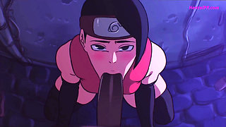 Sarada The Cumslut Compilation - Uncensored