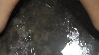 Golden Shower in Bathroom - 4K