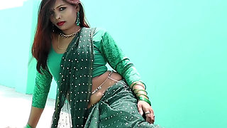 Busty girl comes out of the bathroom naked after a prank by her stepbrother